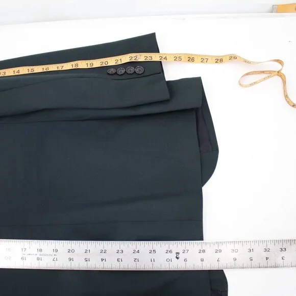 J Crew Suit Mens 36S 32x30 Ludlow Slim Fit Wool Two Piece Vitale barberis Green - Picture 11 of 16